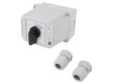 Comutator cu Came 40A 3 Poli 3 Pozitii IP65