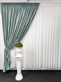 Draperie Baroc, verde menta