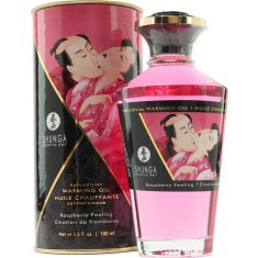 Shunga Ulei Afrodisiac cu Efect de Incalzire - Zmeura 100 ml