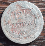 (M2444) MONEDA VENEZUELA - 12 1/2 CENTIMOS 1946, UZATA, America Centrala si de Sud