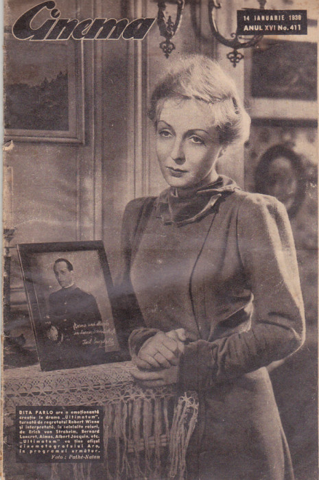 bnk rev Revista Cinema 14 ianuarie 1939