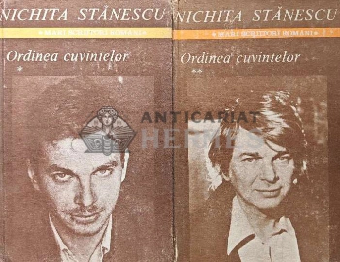 Ordinea cuvintelor (2 volume) - Nichita Stanescu (AB144)