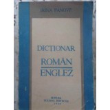 DICTIONAR ROMAN - ENGLEZ-IRINA PANOVF-260507