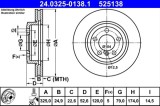 Disc frana ATE 24.0325-0138.1