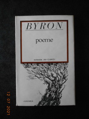 GEORGE GORDON BYRON - POEME (1972, editie cartonata) foto