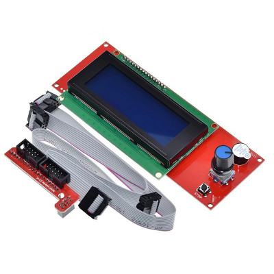 Controler pentru imprimanta 3D Reprap Ramps 1.4 cu afisaj LCD 2004, slot SD card foto