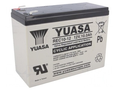 Baterie Plumb-Acid 12V 10Ah AGM fără &amp;Icirc;ntreținere foto