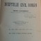 myh 311s - Dimitrie Alexandresco - Dreptul civil roman - semnat de autor - 1916