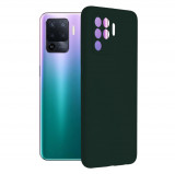 Husa Techsuit Soft Edge Silicon OPPO Reno 5 Lite / A94 4G / F19 Pro - Dark Green