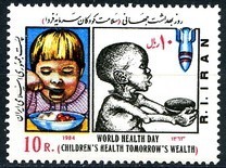 Iran 1984 - Ziua Mondiala a Sanatatii 1v.,neuzat,perfecta stare(z) foto