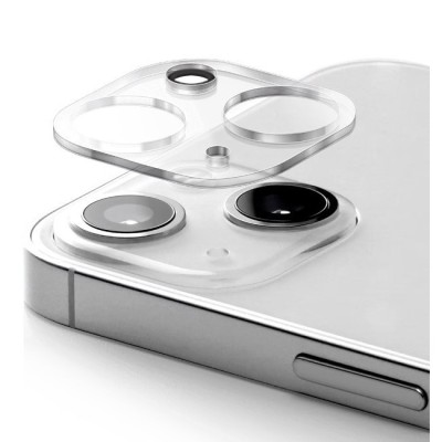 Folie sticla pentru camera apple iphone 15 / 15 plus, transparenta foto