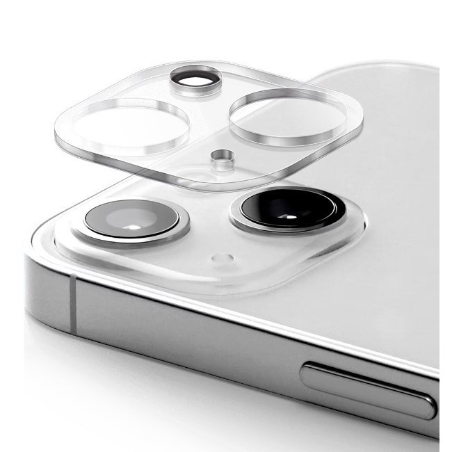 Folie sticla pentru camera apple iphone 15 / 15 plus, transparenta