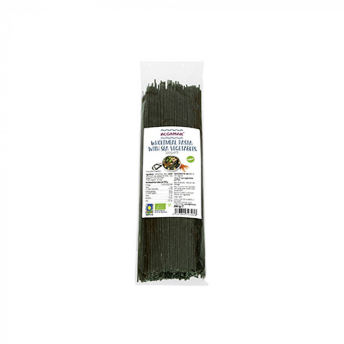 Spaghetti Integrale Grau Dur Cu Alge Marine Bio 250G