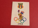 Calendar Fotbal - STEAUA BUCURESTI (anul 1984)