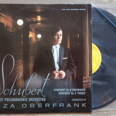 Franz Schubert, Geza Oberfrank, Symphony no. 8, no. 4// disc vinil
