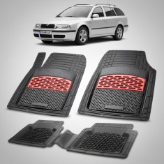 Covorașe Skoda Octavia I Combi 1996-2010 | Red Edition &ndash; TeamCar&reg;