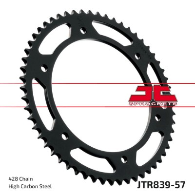 MBS Pinion spate 428 Z57, Cod Produs: JTR83957 foto