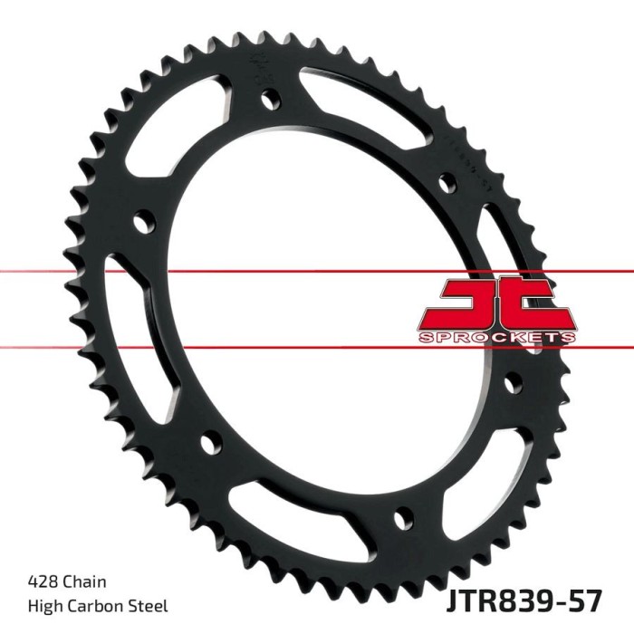 MBS Pinion spate 428 Z57, Cod Produs: JTR83957