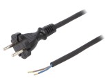 Cablu Electric Negru 5m 2x1mm2 16A