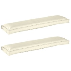 vidaXL Set de perne pentru palet 2 pcs Crem 150 x 40 x 8 cm 42001710