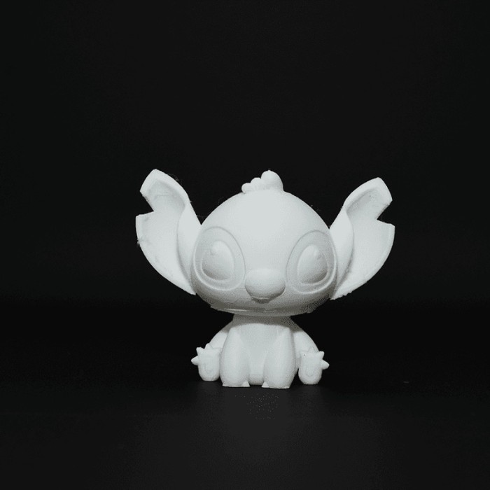 Figurină Stitch 3D, de pictat - 10 cm