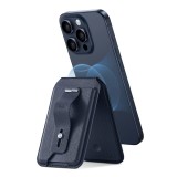 Portofel pentru telefon cu functie de suport birou - esr - dark blue