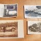 C331-I-Set 4 foto vechi masimi de epoca anii 1920-1940. 1 tip carte postala USA.