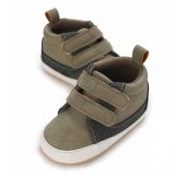 Pantofiori kaky pentru baietei (Marime Disponibila: 6-9 luni (Marimea 19