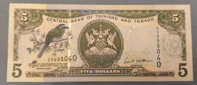 Trinidad Tobago - 5 Dollars / Dolari (2006) foto