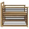 Canapea de exterior Lemn Solid de Acacia Alb - 4