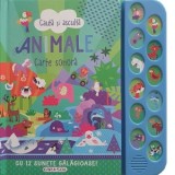 Cauta si asculta animale. Carte sonora