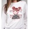 HANORAC SPORT FETITA CU CODITE ALICE Alb M-L