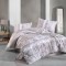 Lenjerie de pat din bumbac 100%, Clasy, pentru pat dublu, model Simle