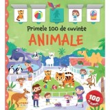 Carte cu clapete, Primele 100 de cuvinte, Animale