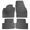 Set covorase auto din cauciuc VW Polo 6 (AW) 2017-; VW Taigo 2021-; Audi A1 (Gb) 2018-, Negre AutoDrive ProParts