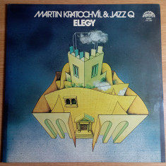 LP (vinil vinyl) Martin Kratochvíl & Jazz Q - Elegy (EX)