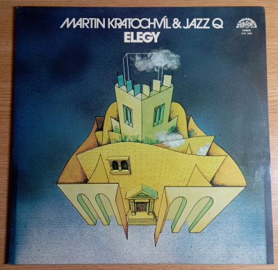 LP (vinil vinyl) Martin Kratochv&amp;iacute;l &amp;amp; Jazz Q - Elegy (EX) foto