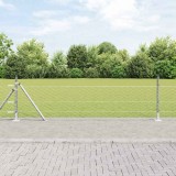 Cumpara ieftin Gard hexagonal cu baza din beton 10 x 0,5 m Otel Galvanizat