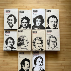 BALZAC--COMEDIA UMANA - 9 VOLUME INTAI INTREBATI DE STOC.