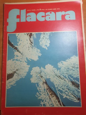 flacara 16 februarie 1974-interviu eugen barbu,articol despre merele de voinesti foto