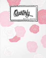 Bullet Journal: Dot Grid, Quarterly Guided, Pink Rose Rose Apple, Notebook, 8&amp;quot;&amp;quot; X 10,&amp;quot;&amp;quot; 90 Page: Small Journal Notebook Diary for Adults foto