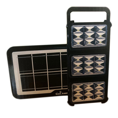 Kit solar CCLAMP CL-10, 3.5 W, 15000 mAh, 3 proiectoare detasabile, panou solar, stand incarcare, telecomanda foto