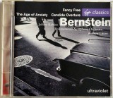 J. Kahane, , A. Litton - Bernstein &lrm;&ndash; The Age Of Anxiety / Fancy Free / Candide Overture _ NM / NM cd muzica clasica post - moderna _ Virgin, EU, 1994