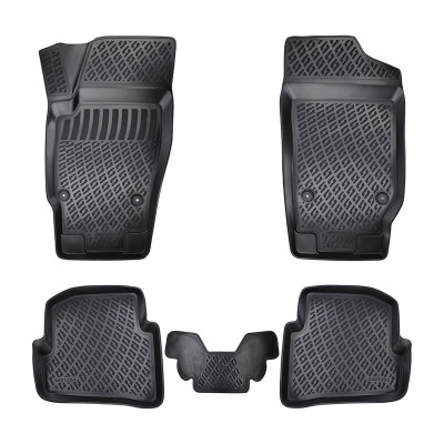 Set Covorase Auto Cauciuc Umbrella Pentru Skoda Fabia I (1999-2007) foto