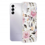 Cumpara ieftin Husa pentru Samsung Galaxy A14 4G / A14 5G, Techsuit Marble Series, Chloe White