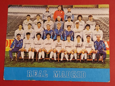 Foto fotbal - REAL MADRID (sfarsitul anilor `80) foto