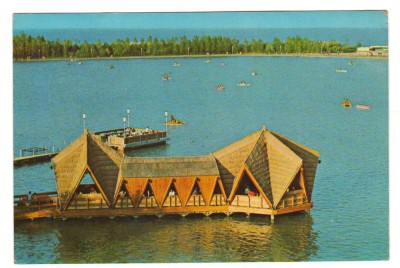 CPIB 18464 CARTE POSTALA - MANGALIA NORD. NEPTUN, RESTAURANTUL &amp;quot;INSULA&amp;quot; foto