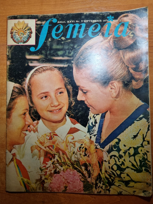 revista femeia septembrie 1973-femeile din galati,art. alba iulia,sebes