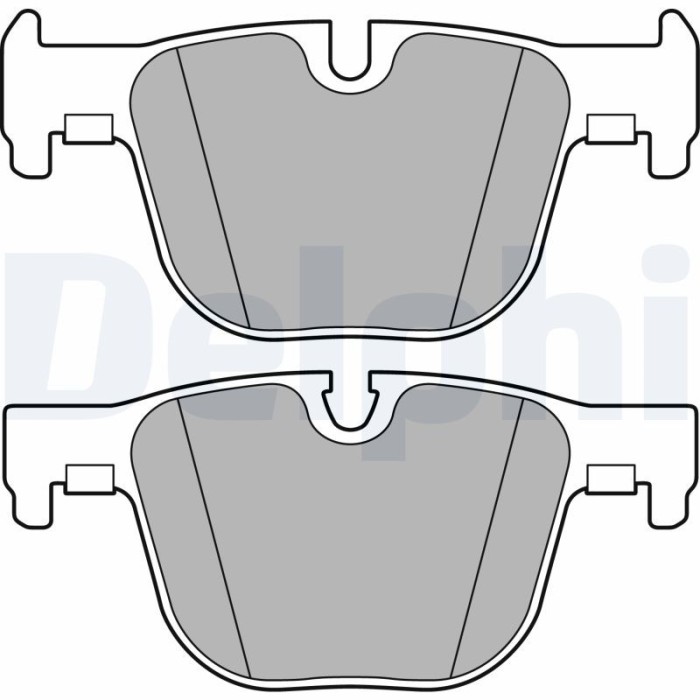 DELPHI LP2494 set placute frana,frana disc