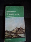 SENSIBILITATE SI ISTORIE IN SECOLUL VIII ROMANESC - STEFAN LEMNY